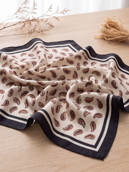 Foulard Carré Cachemire
