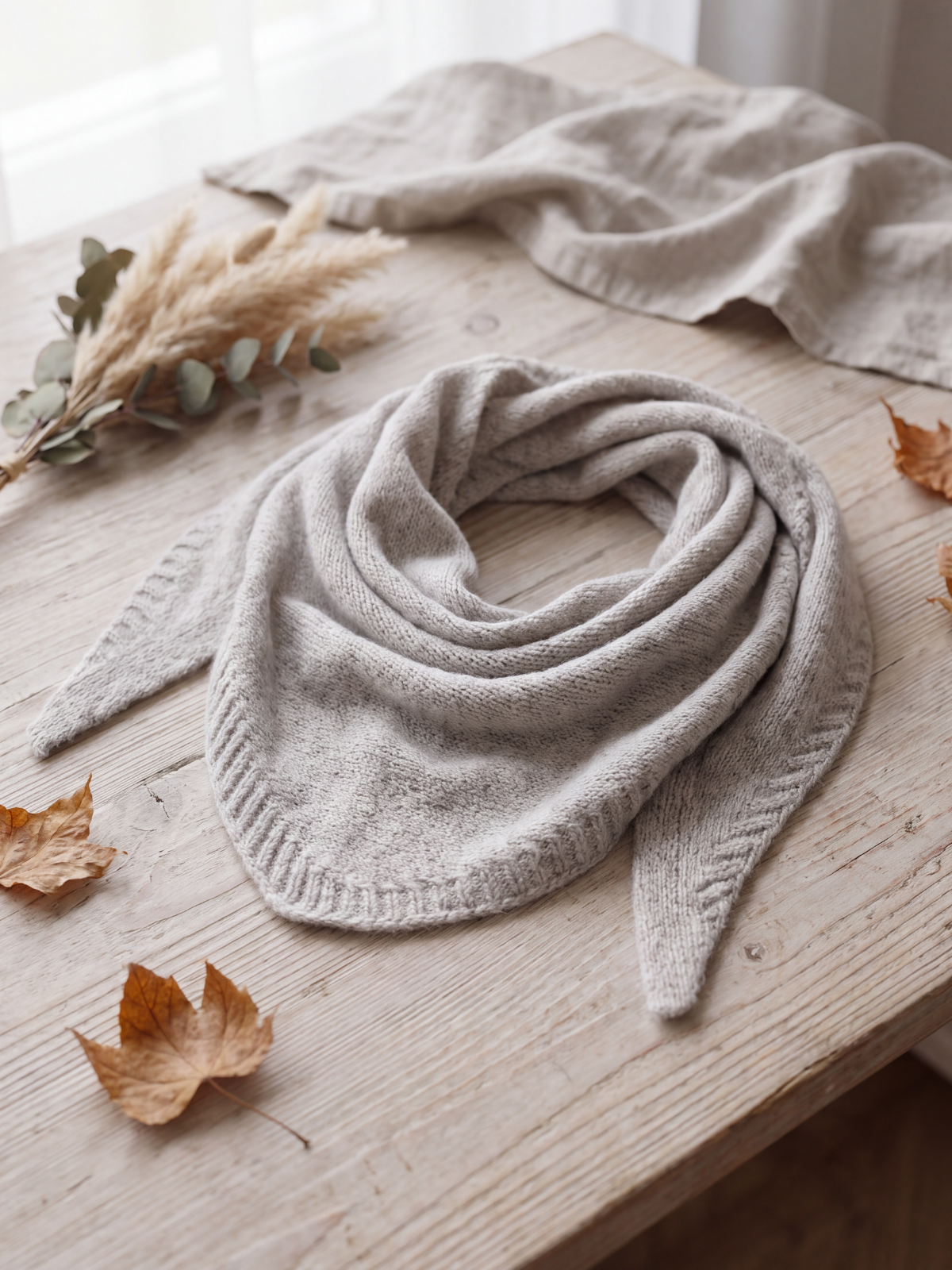 Foulard Victoire - Triangle Tricoté