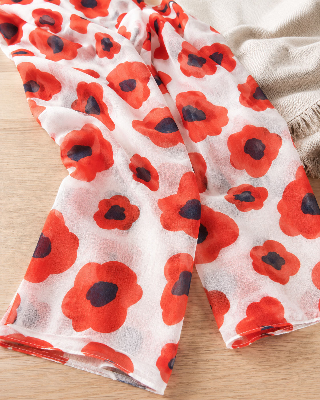 Foulard Coton Fleur