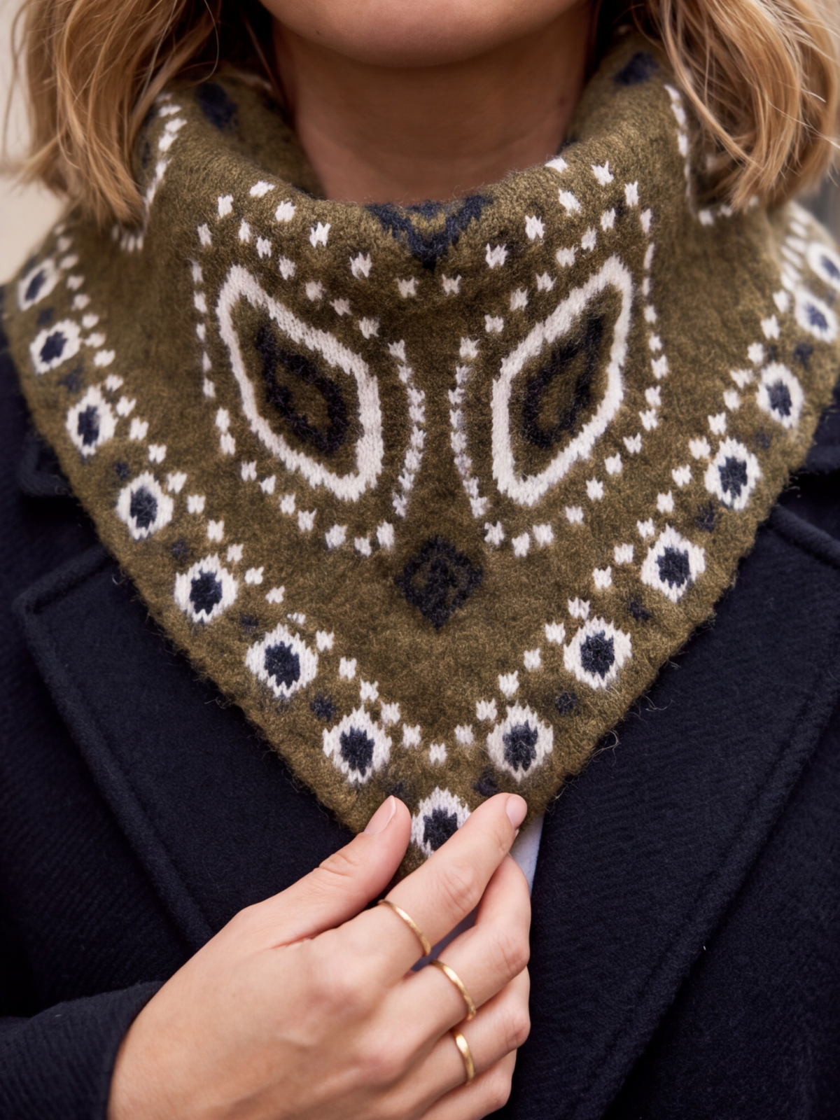 Foulard Romane - Triangle Bandana
