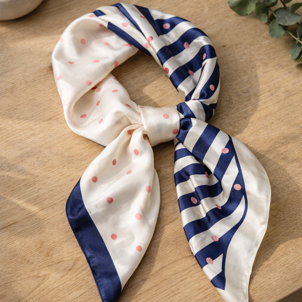 Foulard Bohème Marin