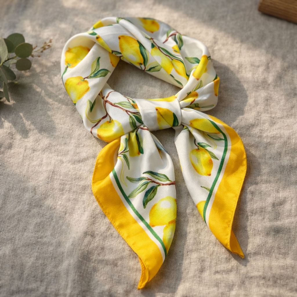 Foulard Citron Frais