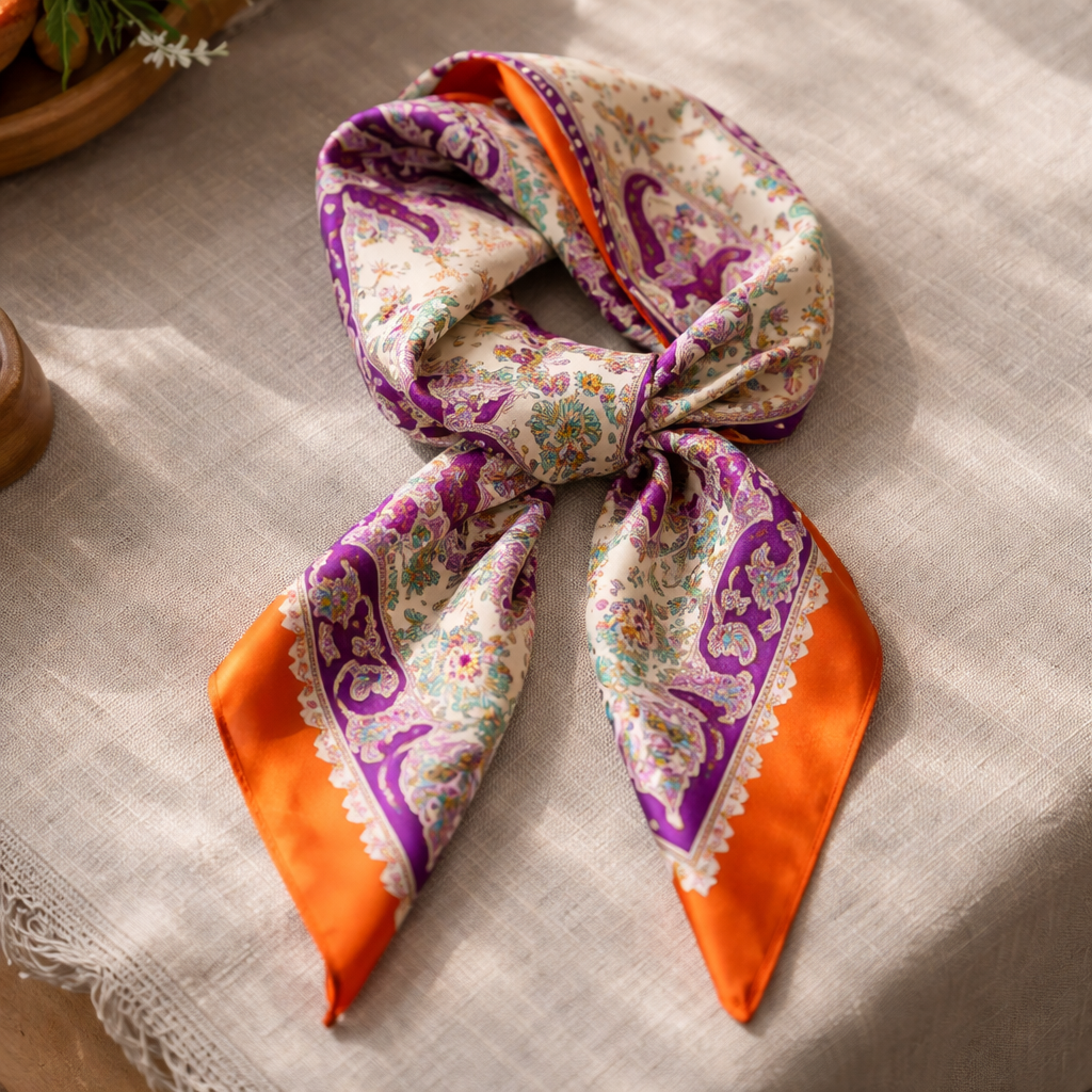 Foulard Motif Cachemire