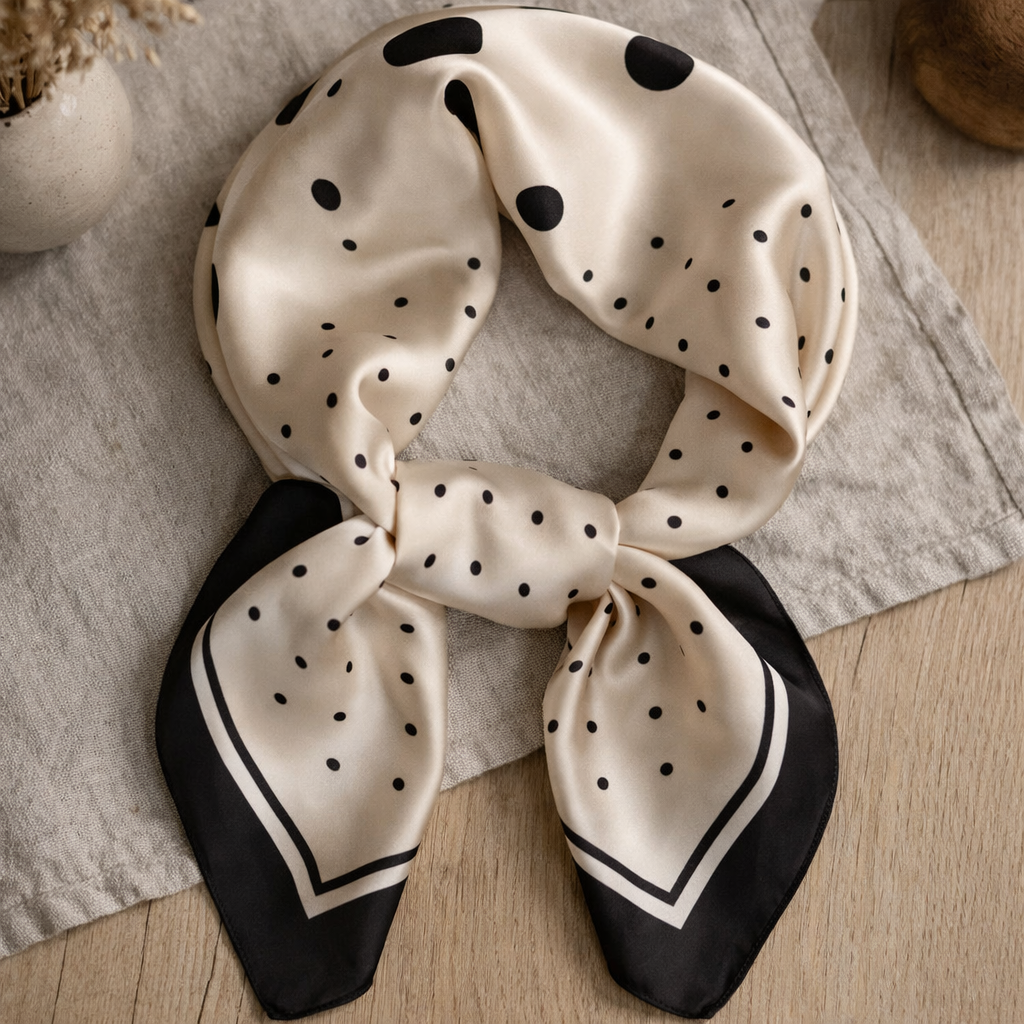 Foulard Pois Intemporel