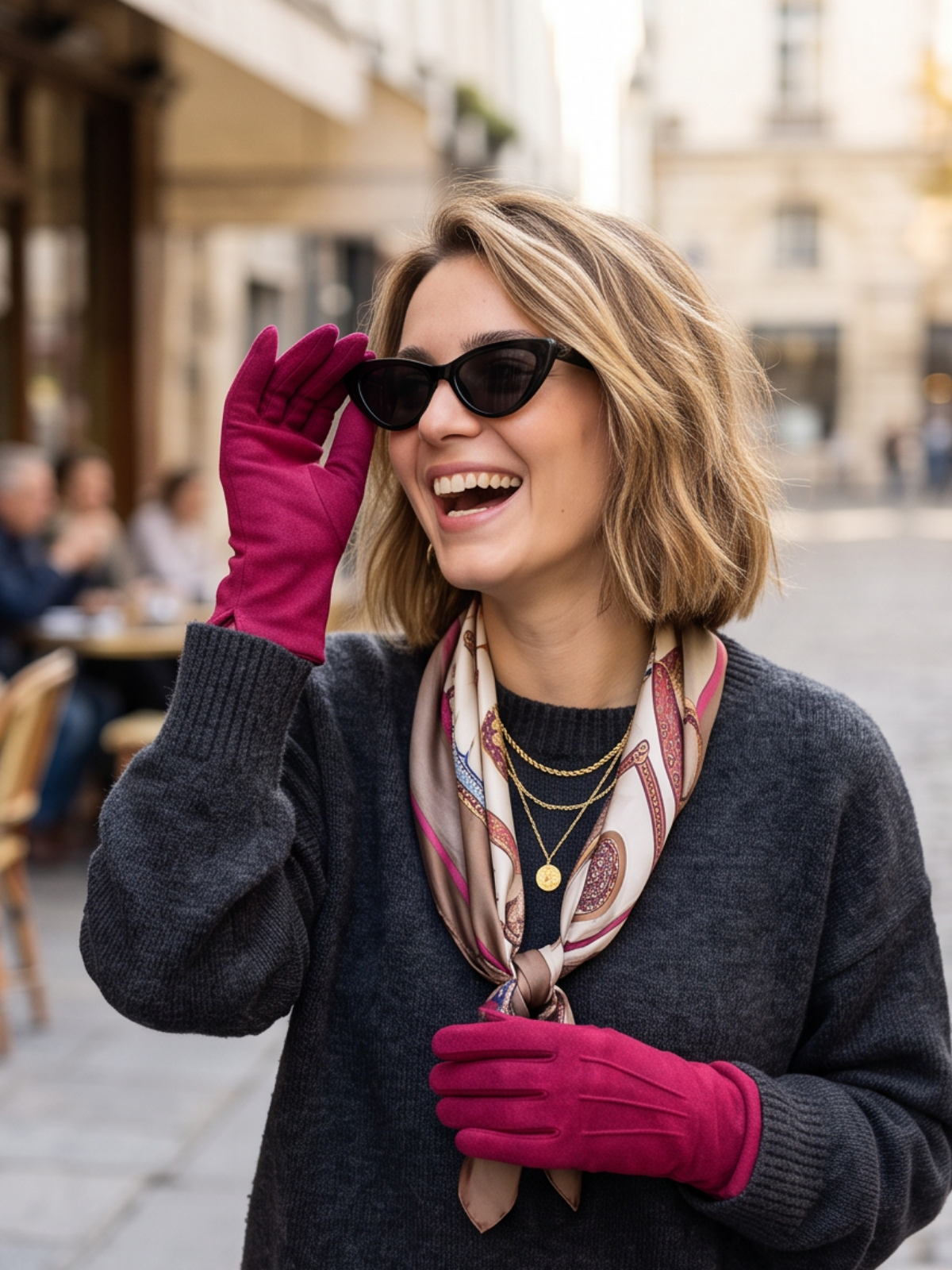 Gants Diane - Effet Daim