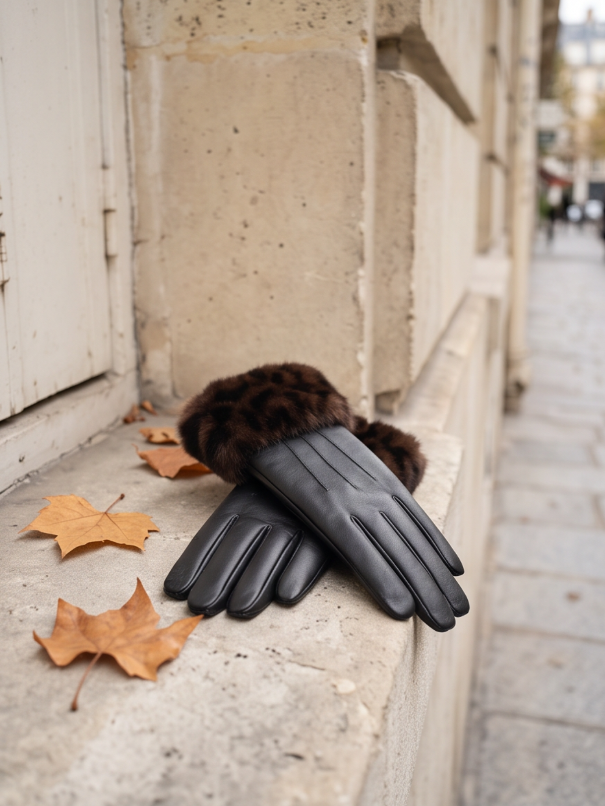 Gants Éléa - Imprimé Léopard