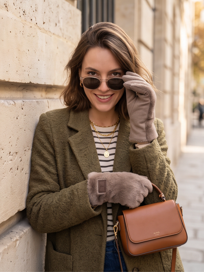 Gants Mireille - Doux Poignets Peluche
