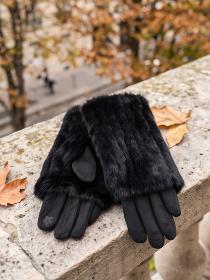 Gants Mila - Maille Côtelée