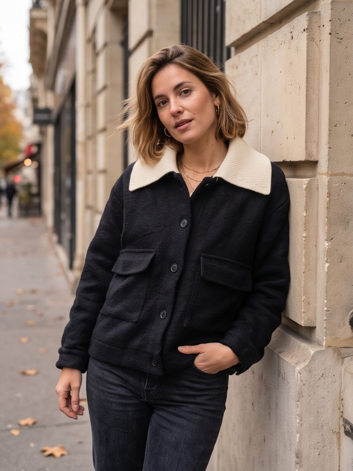 Gilet Aléna - Noir