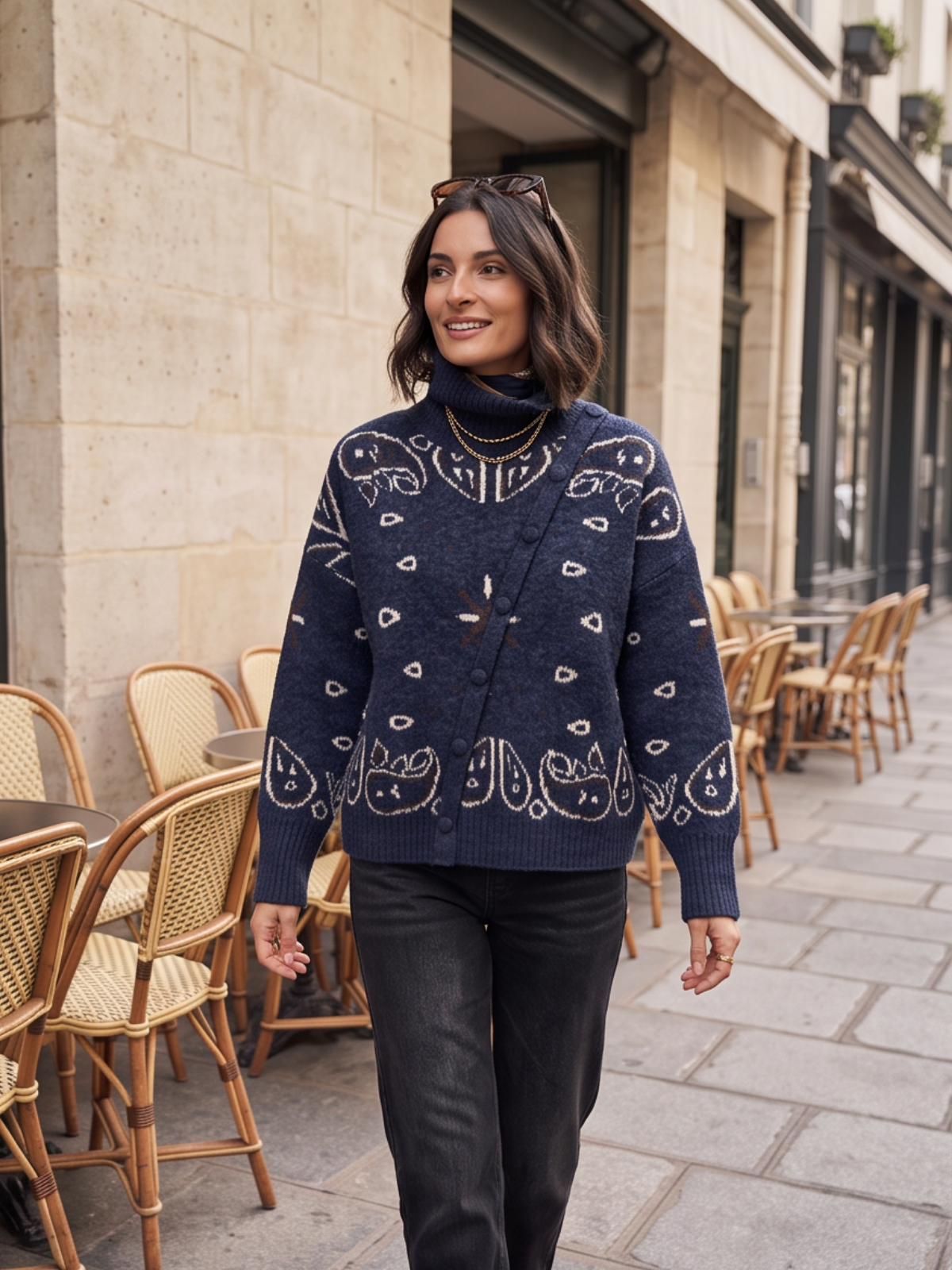 Pull Anouk - Marine Bandana