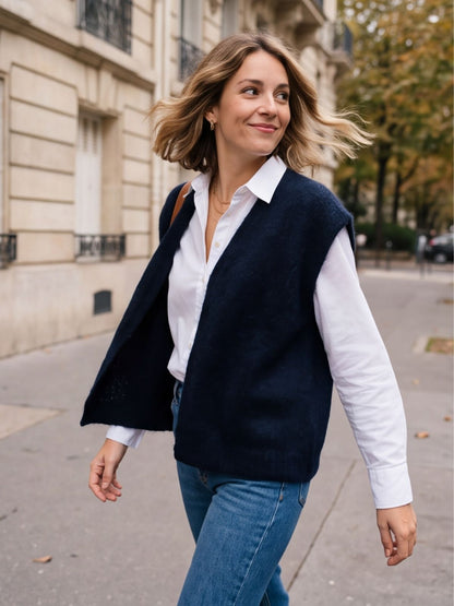 Gilet Anouk - Mohair Sans Manches
