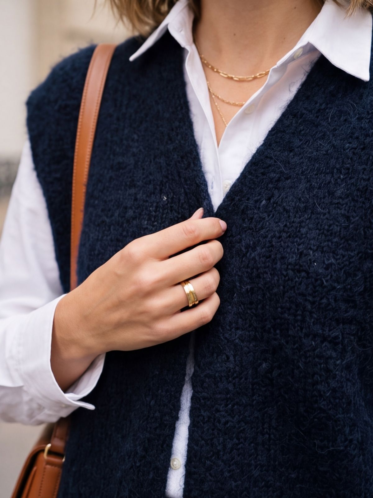 Gilet Anouk - Mohair Sans Manches