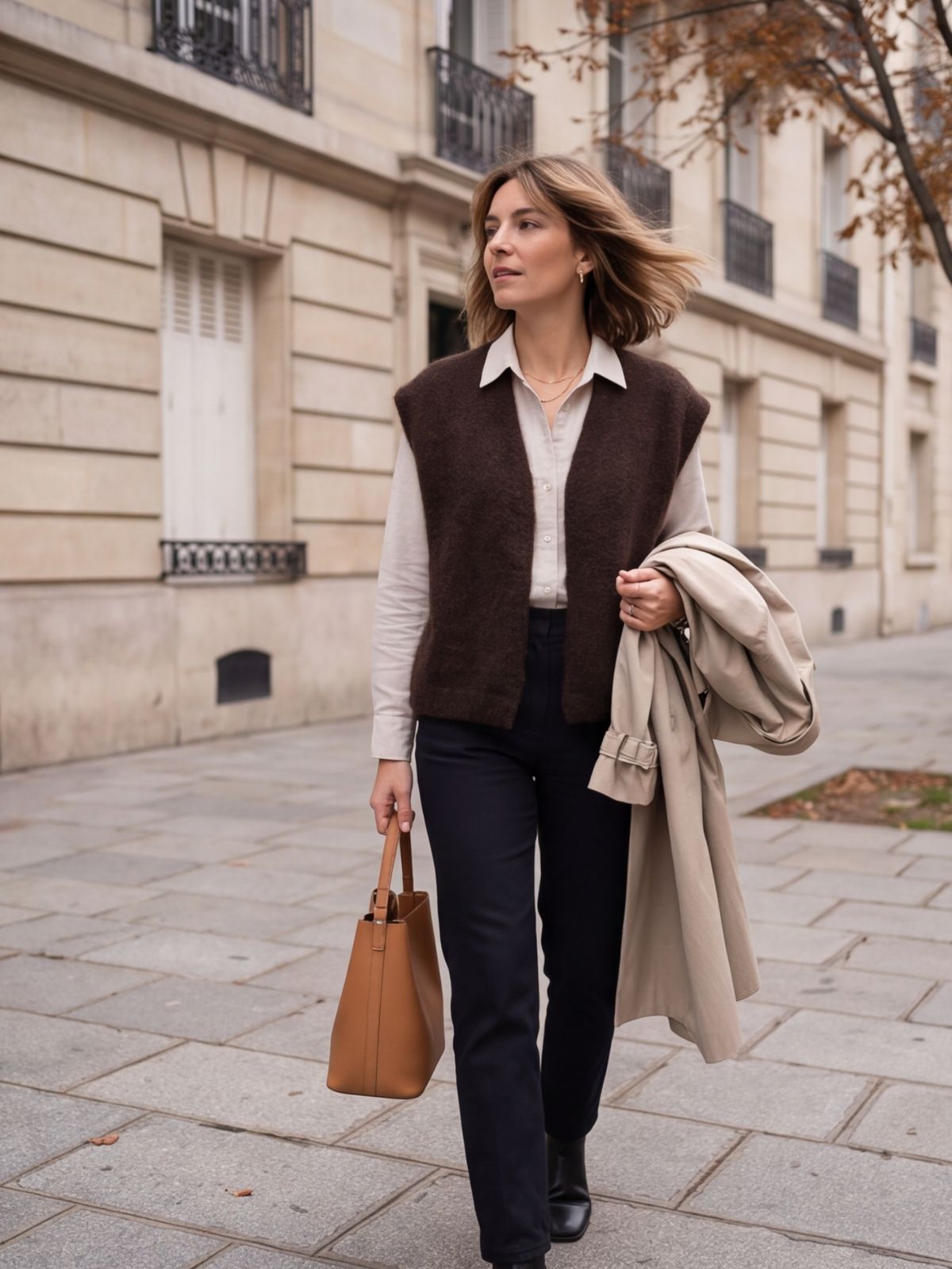 Gilet Anouk - Mohair Sans Manches