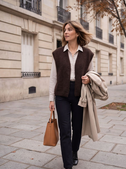 Gilet Anouk - Mohair Sans Manches