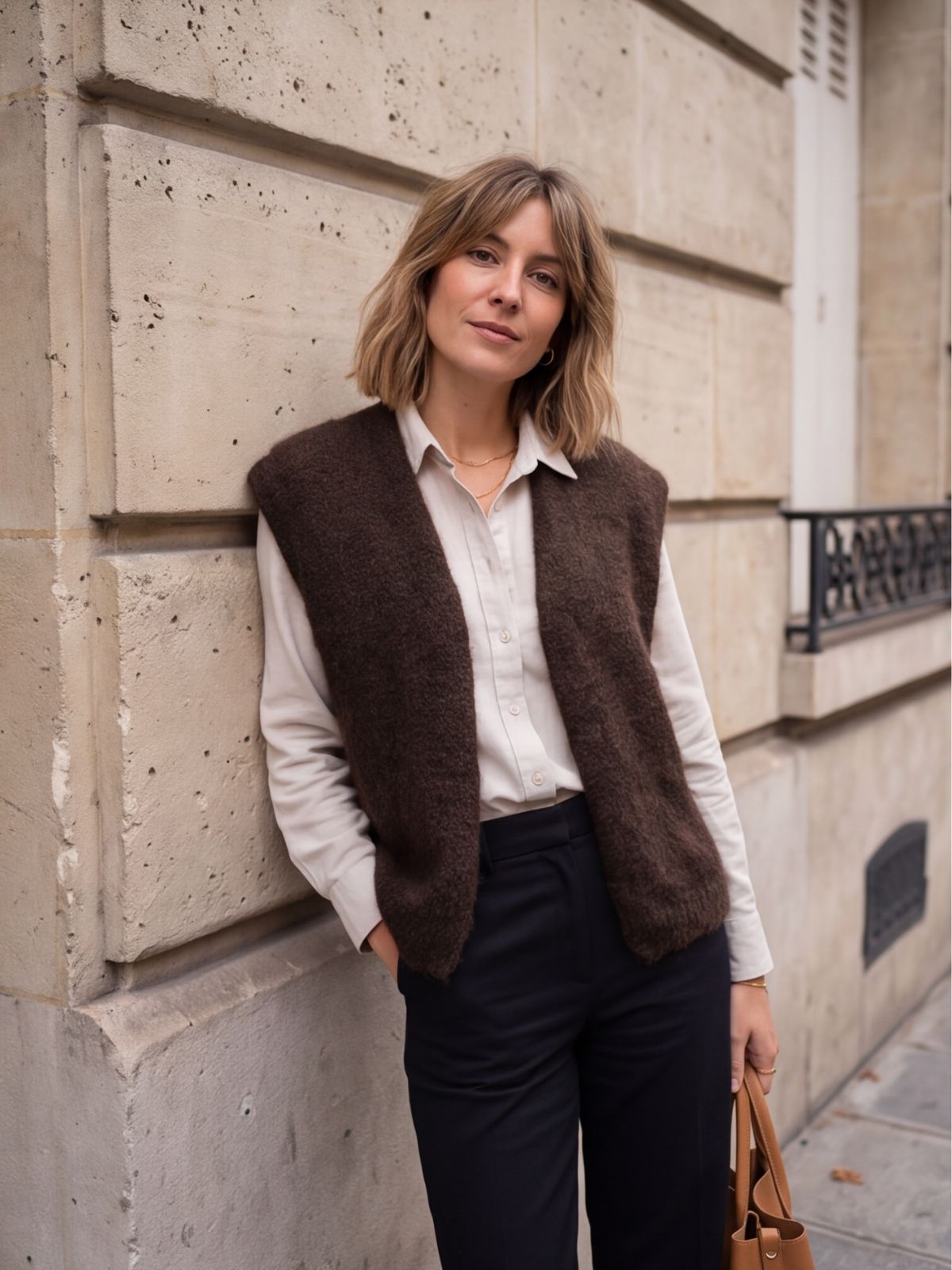 Gilet Anouk - Mohair Sans Manches