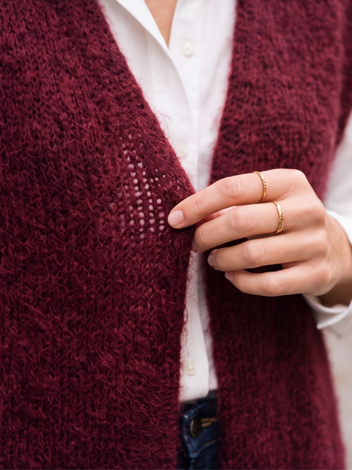 Gilet Anouk - Mohair Sans Manches