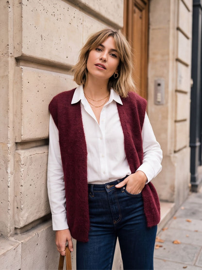 Gilet Anouk - Mohair Sans Manches