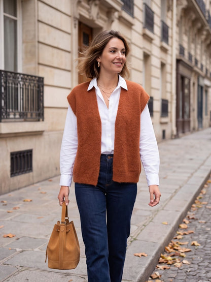 Gilet Anouk - Mohair Sans Manches