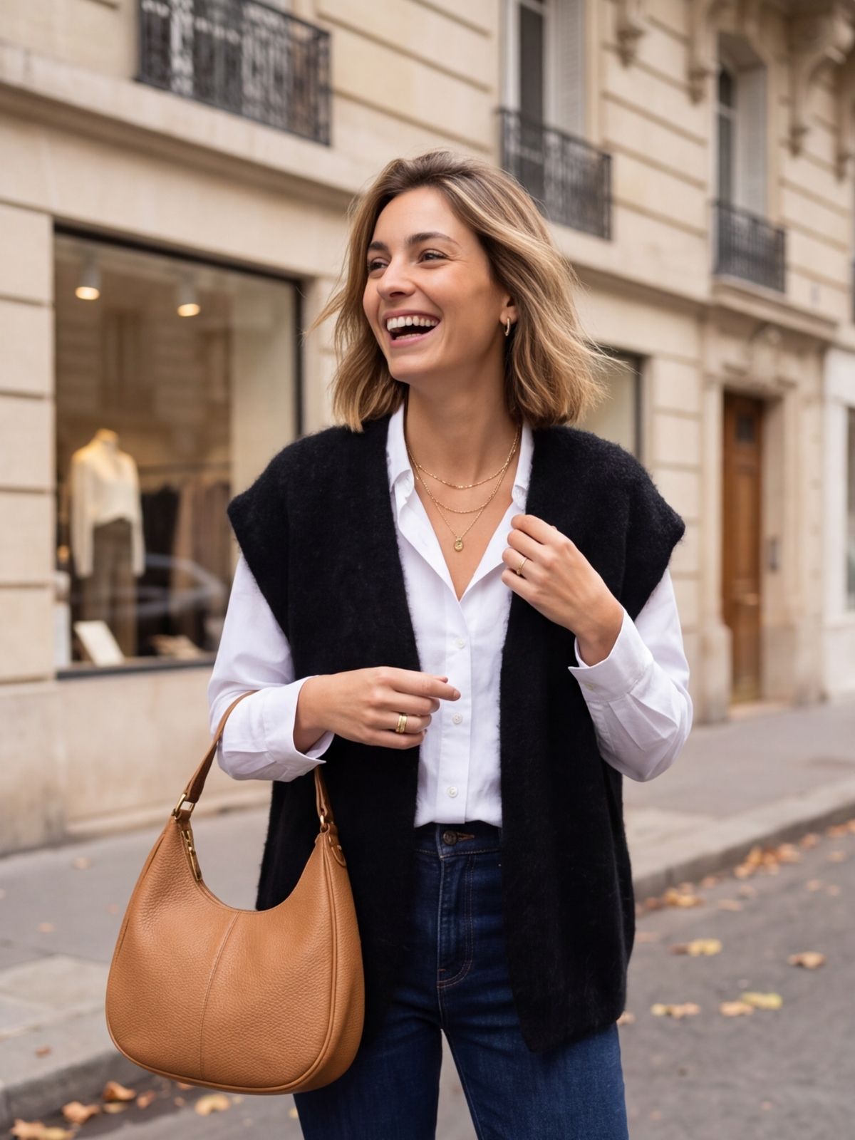 Gilet Anouk - Mohair Sans Manches