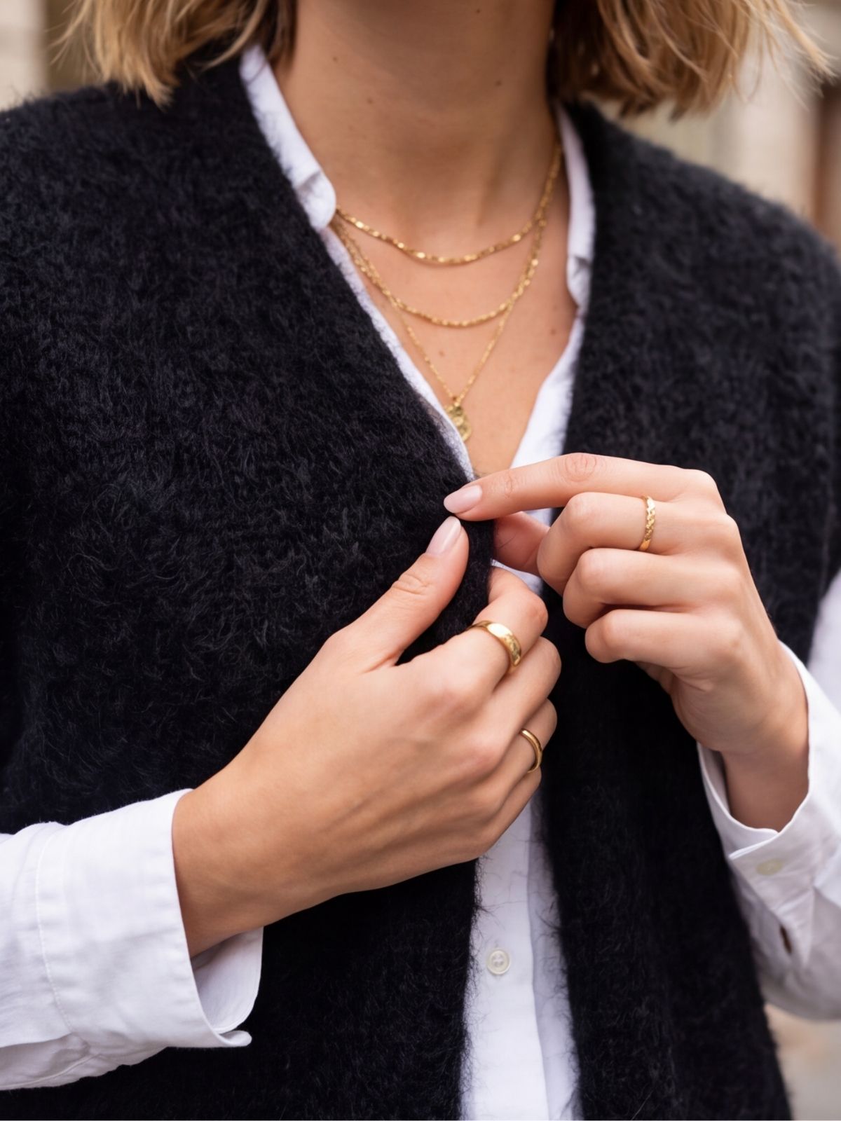 Gilet Anouk - Mohair Sans Manches