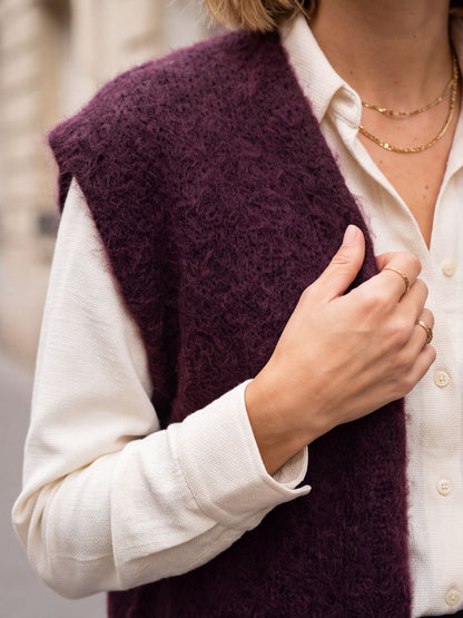 Gilet Anouk - Mohair Sans Manches
