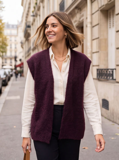 Gilet Anouk - Mohair Sans Manches