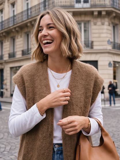 Gilet Anouk - Mohair Sans Manches