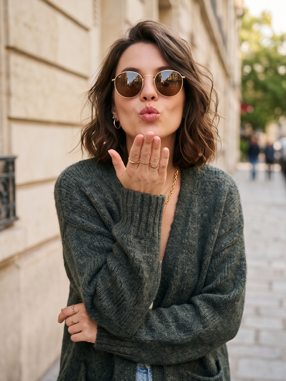 Gilet Clotilde - Deux Poches