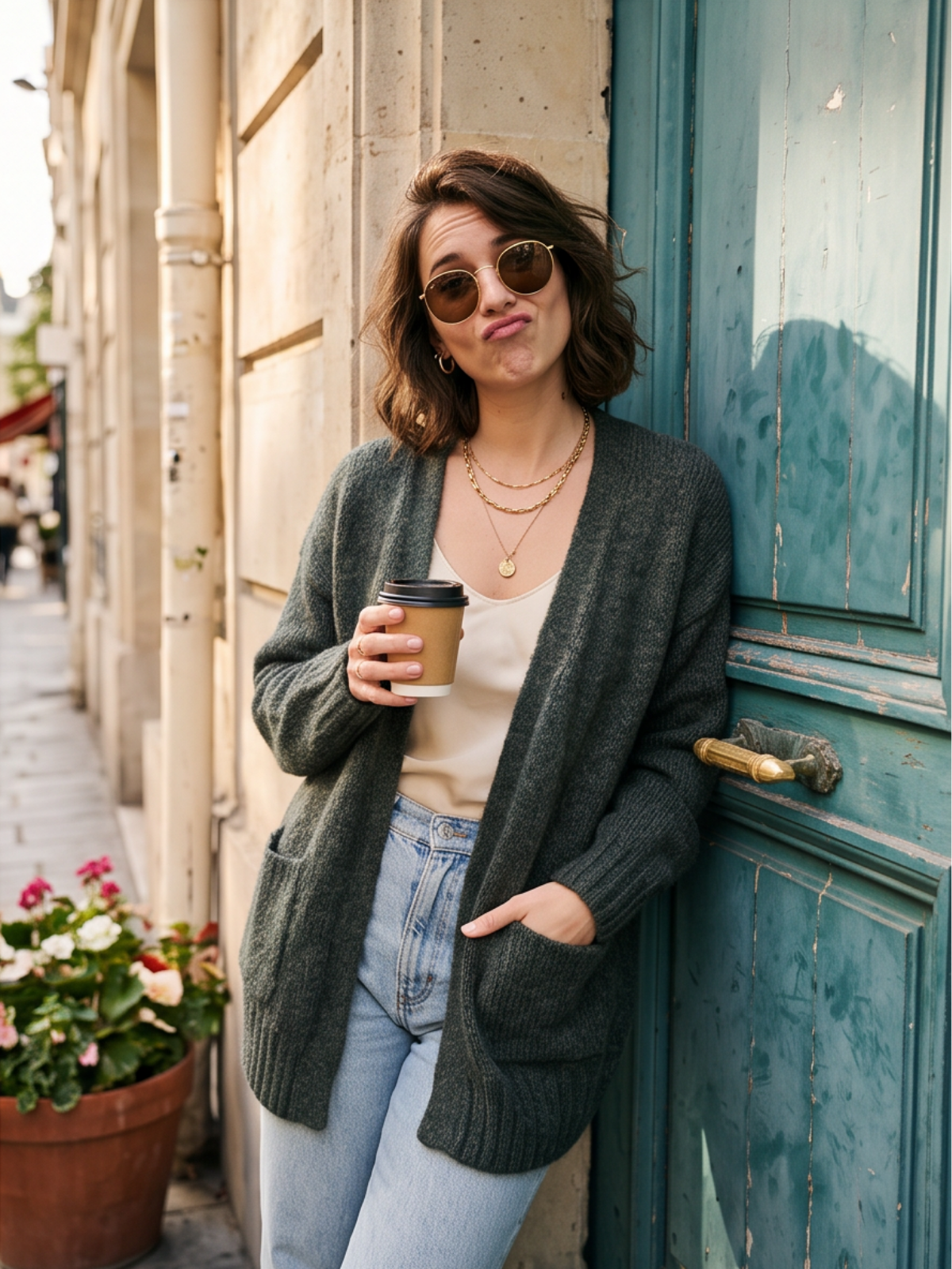 Gilet Clotilde - Deux Poches