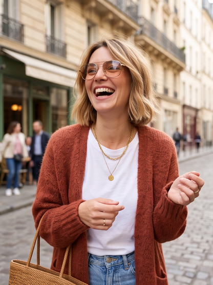 Gilet Clotilde - Deux Poches