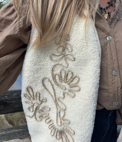 Gilet sans Manches Beige