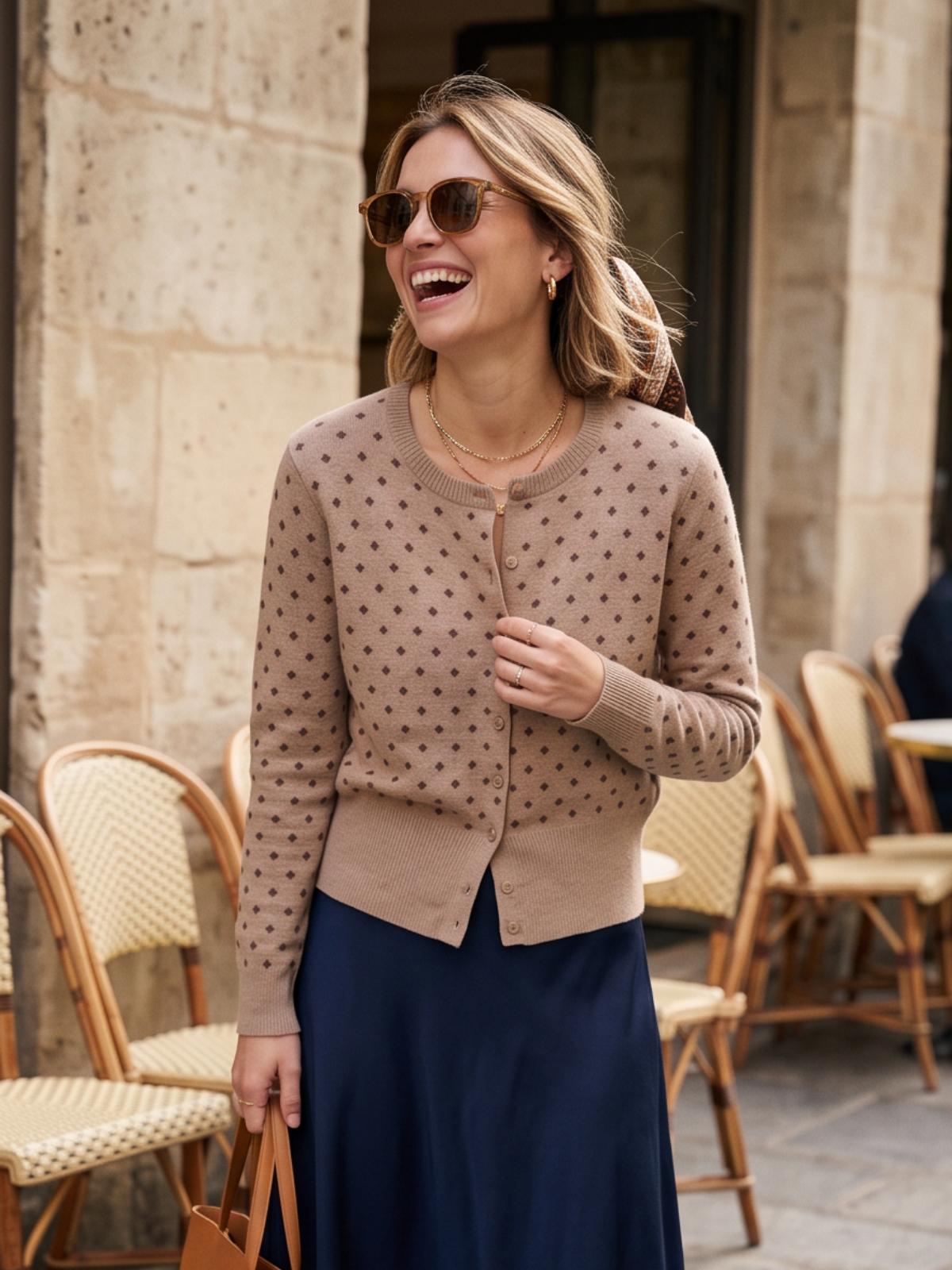 Gilet Ernestine - Petits Pois