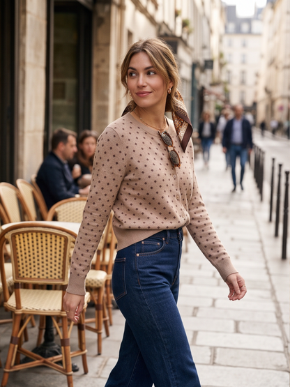 Gilet Ernestine - Petits Pois