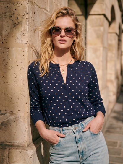 Gilet Ernestine - Petits Pois