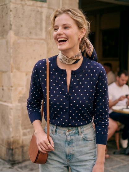 Gilet Ernestine - Petits Pois