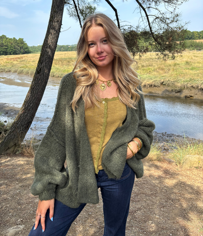 Gilet Maille Oversize