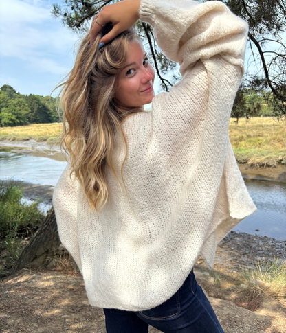 Gilet Maille Oversize