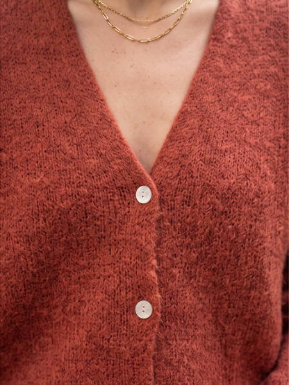 Gilet Margaux - Maille Alpaga