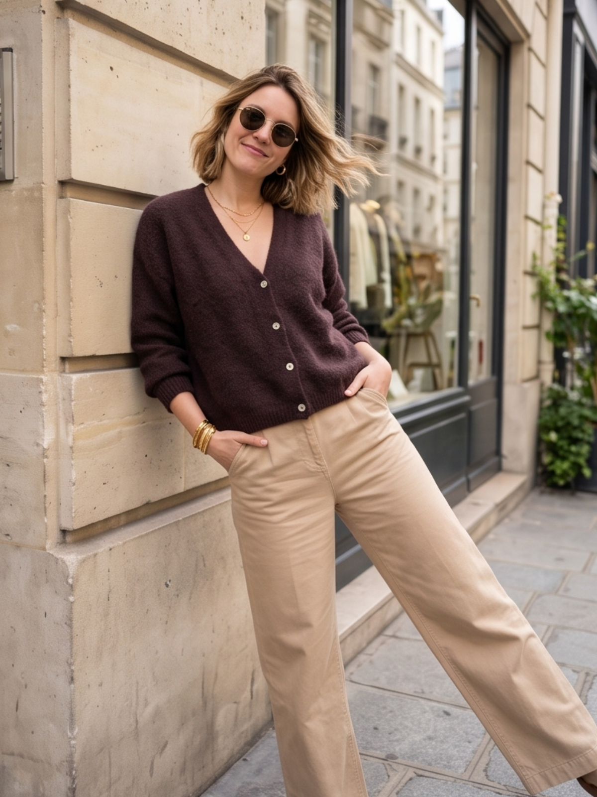 Gilet Margaux - Maille Alpaga