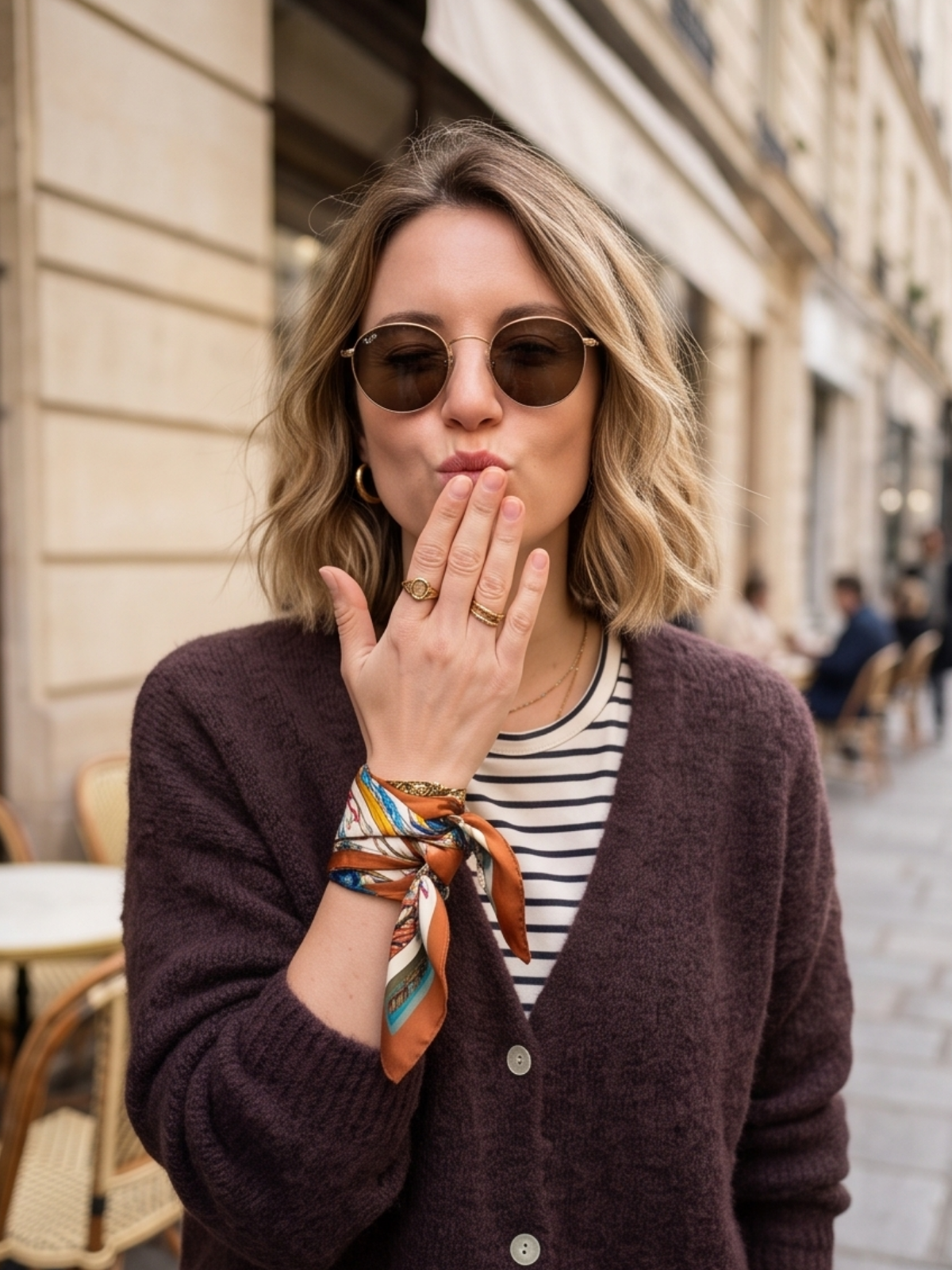 Gilet Margaux - Maille Alpaga