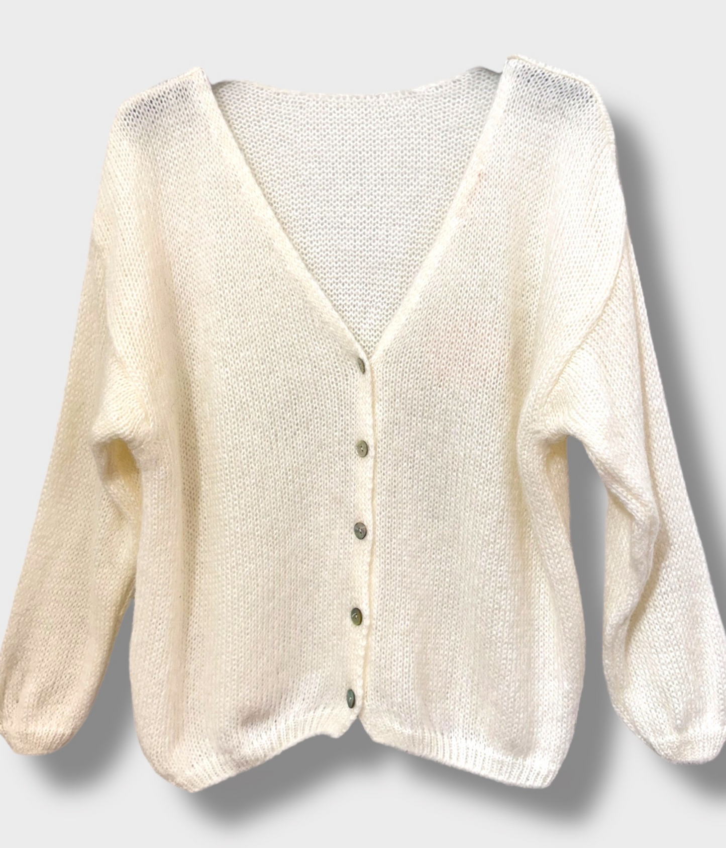 Gilet Mohair Coloré