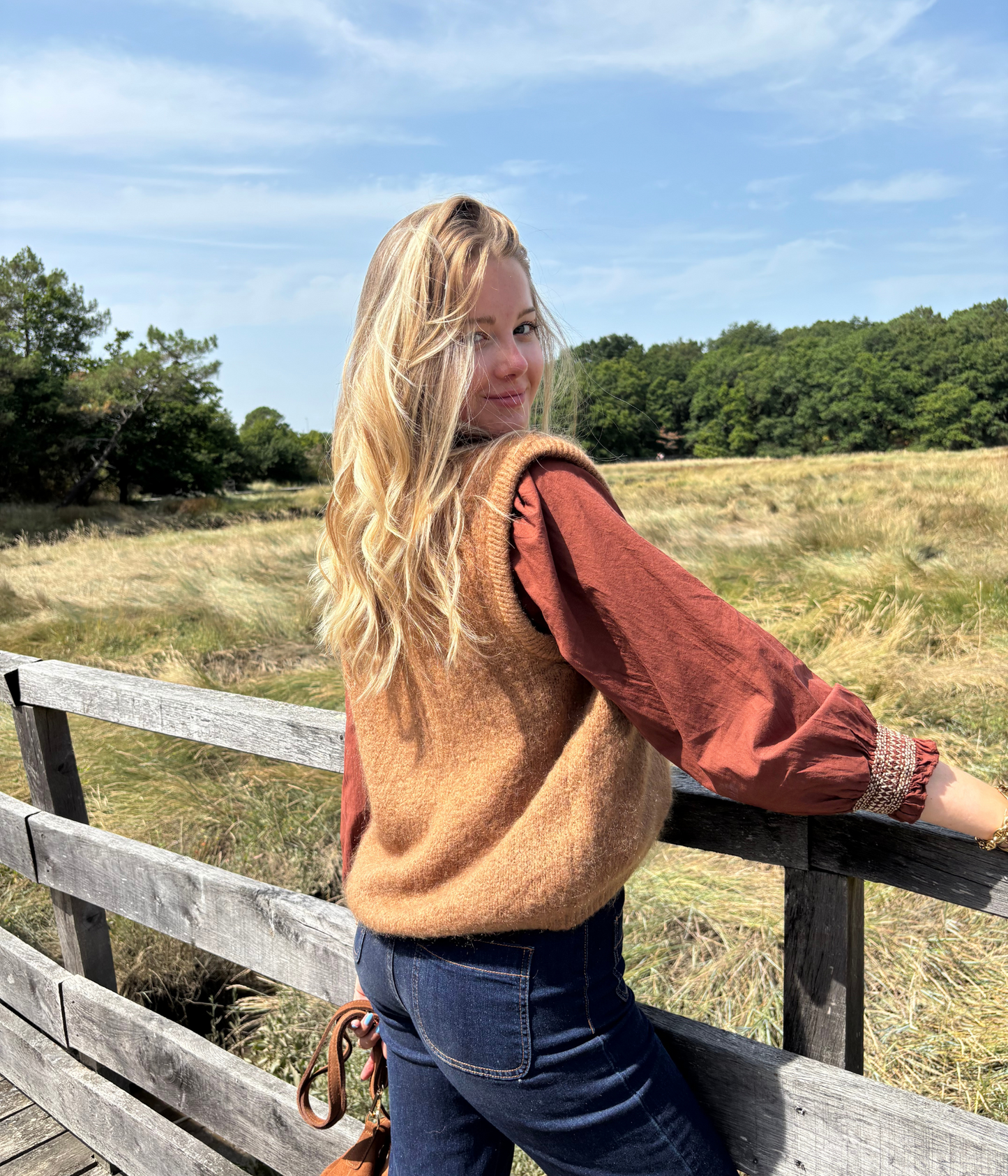 Gilet Mohair Oversize