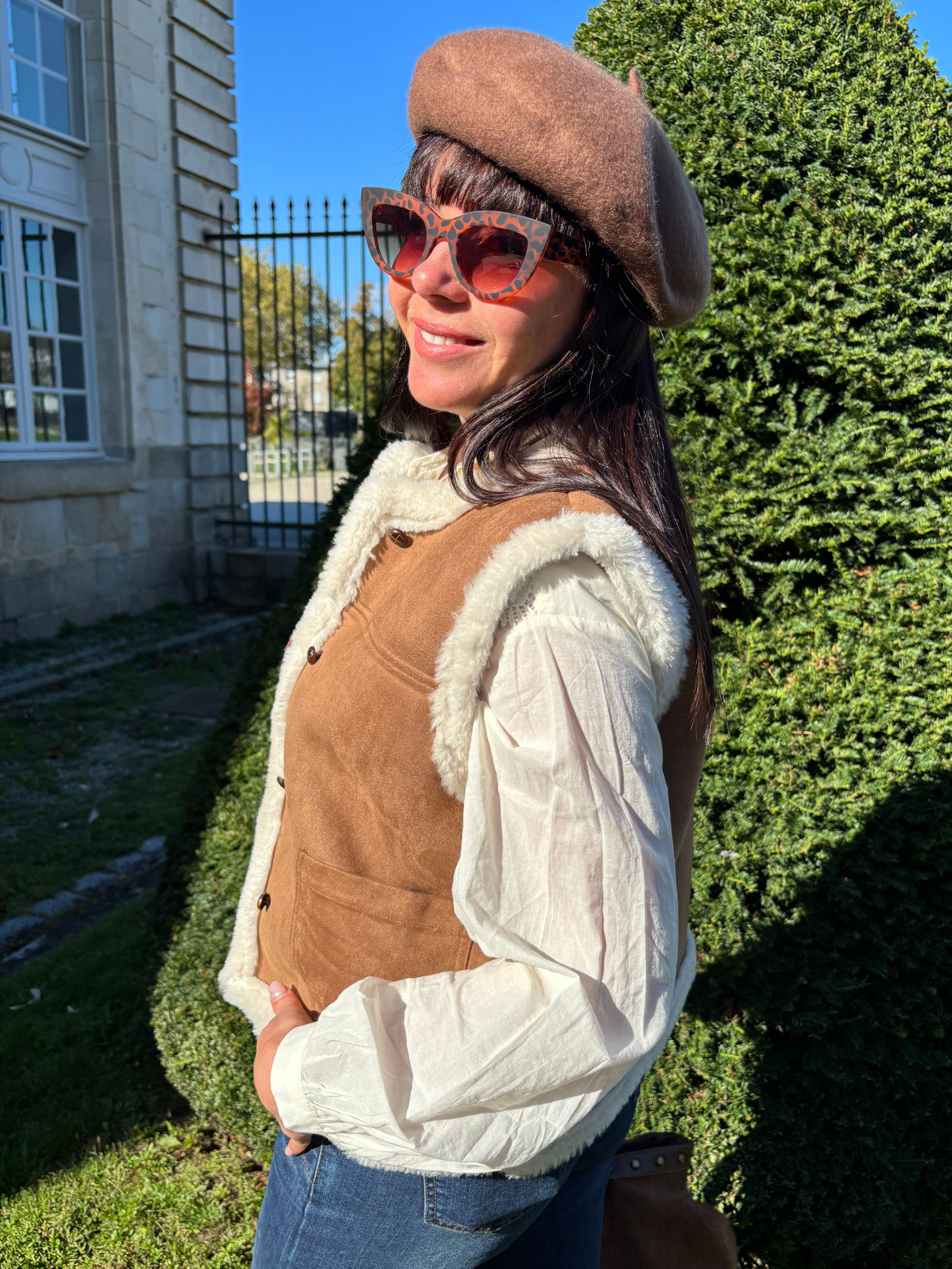 Gilet Moumoute effet Daim