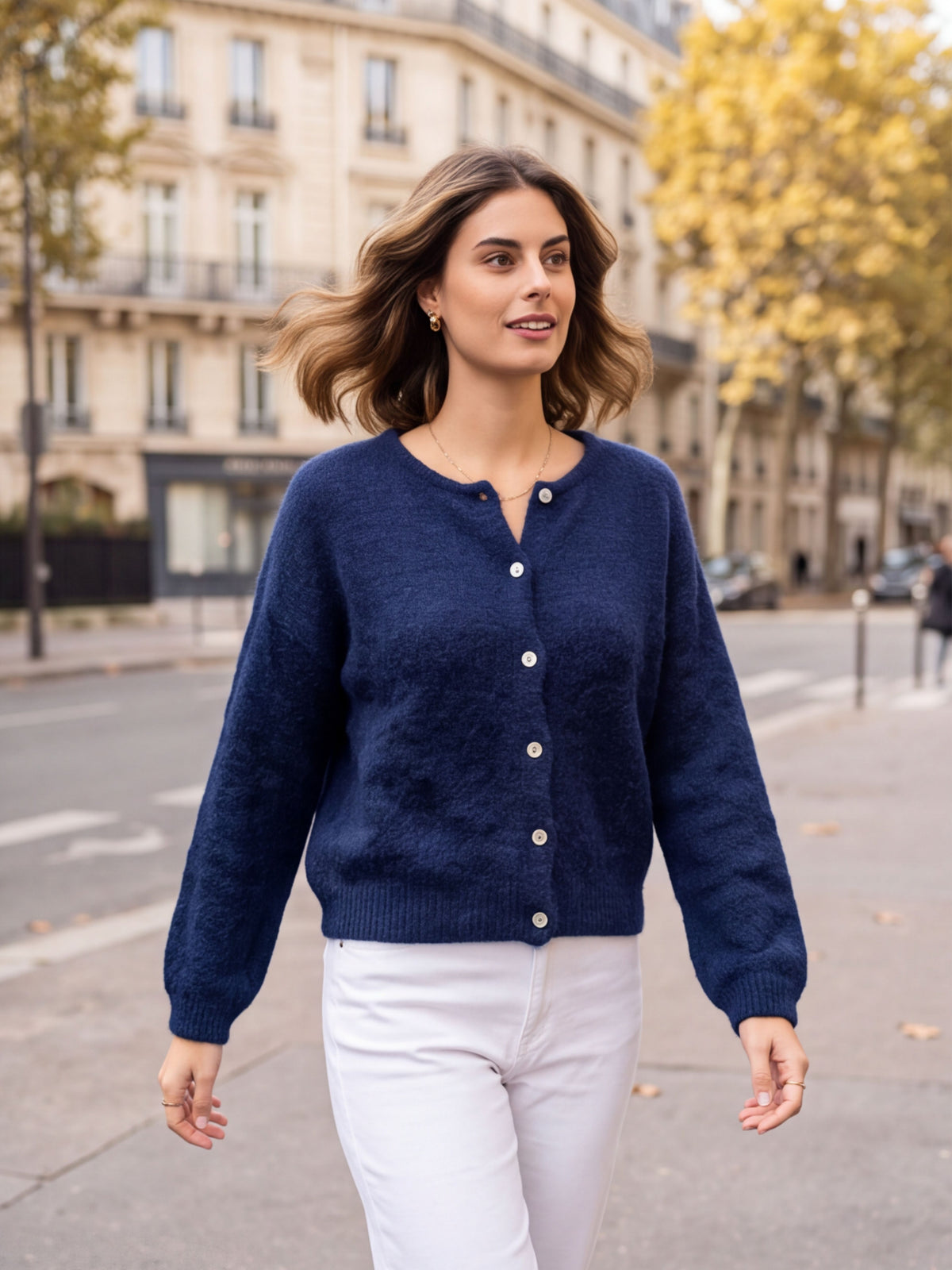 Gilet Pénélope - Boutonné