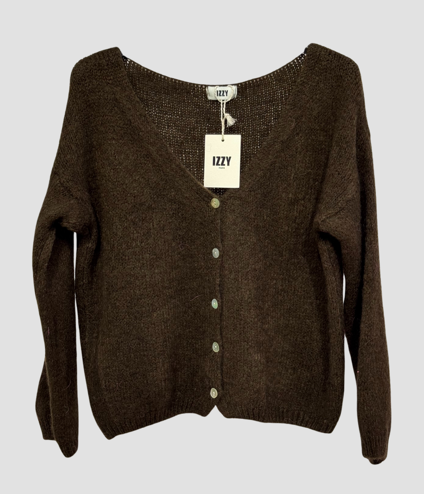 Gilet Mohair Coloré
