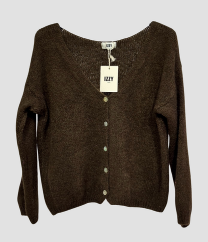 Gilet Mohair Coloré