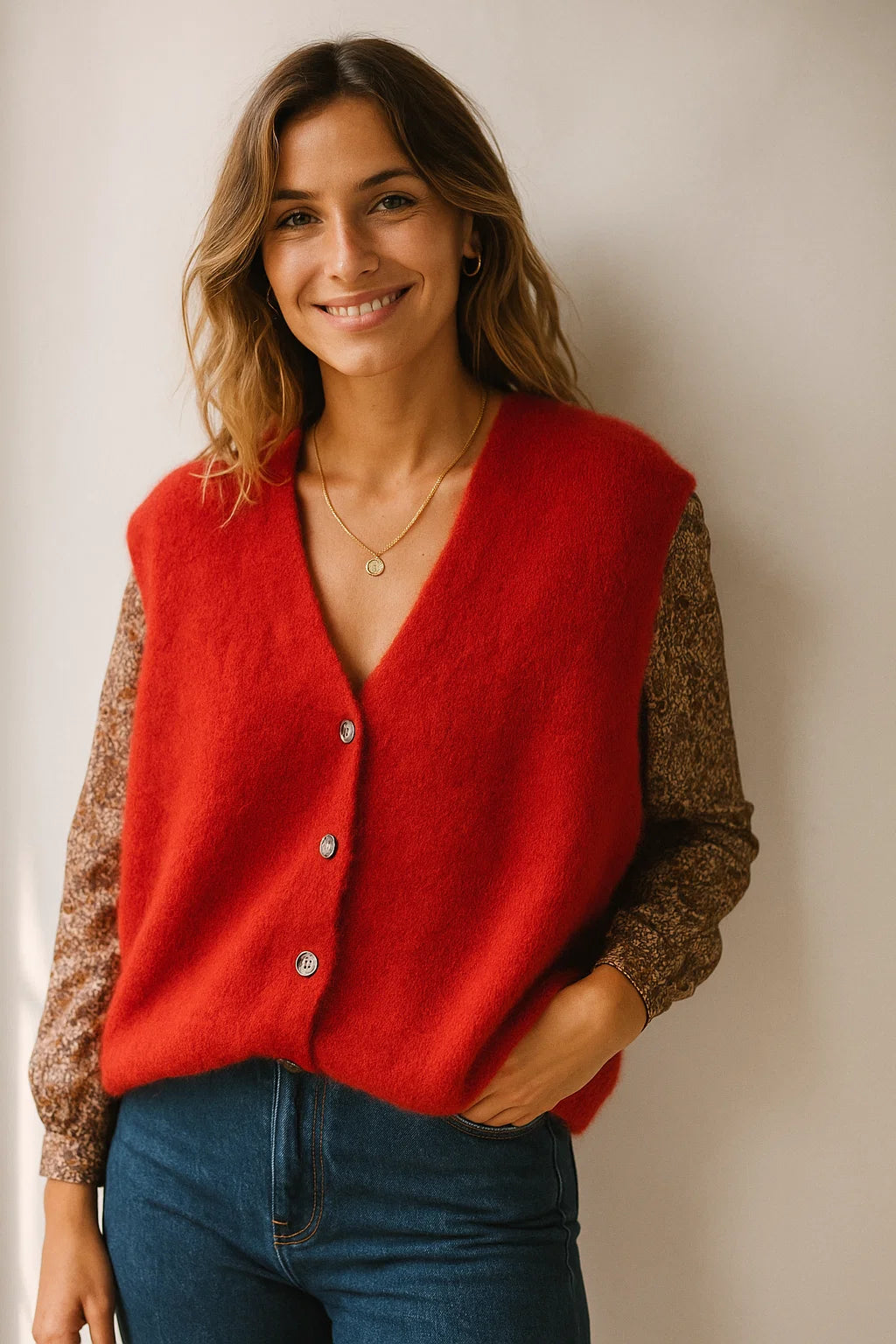 Gilet sans Manches Intemporel