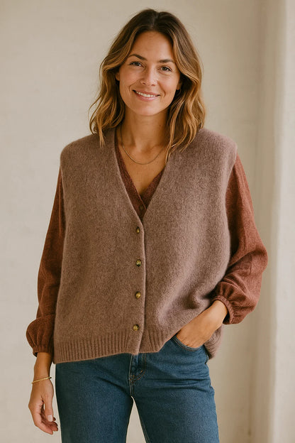 Gilet sans Manches Intemporel