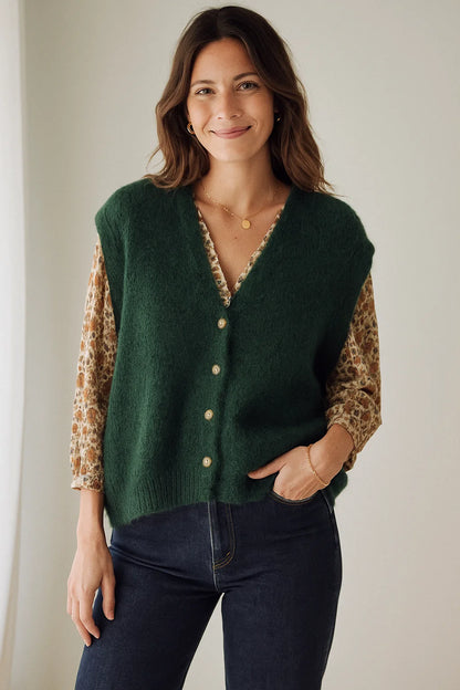 Gilet sans Manches Intemporel