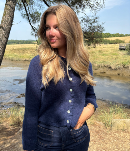 Gilet en Laine Mélangée